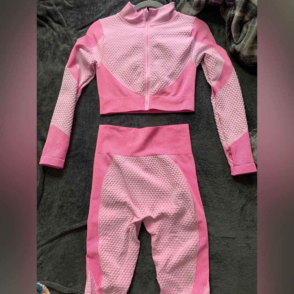 2 piece legging set PINK